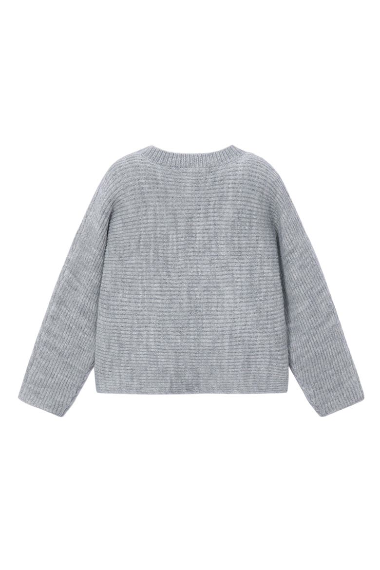 Pearl Knit Sweater, Alternate, color, Grey