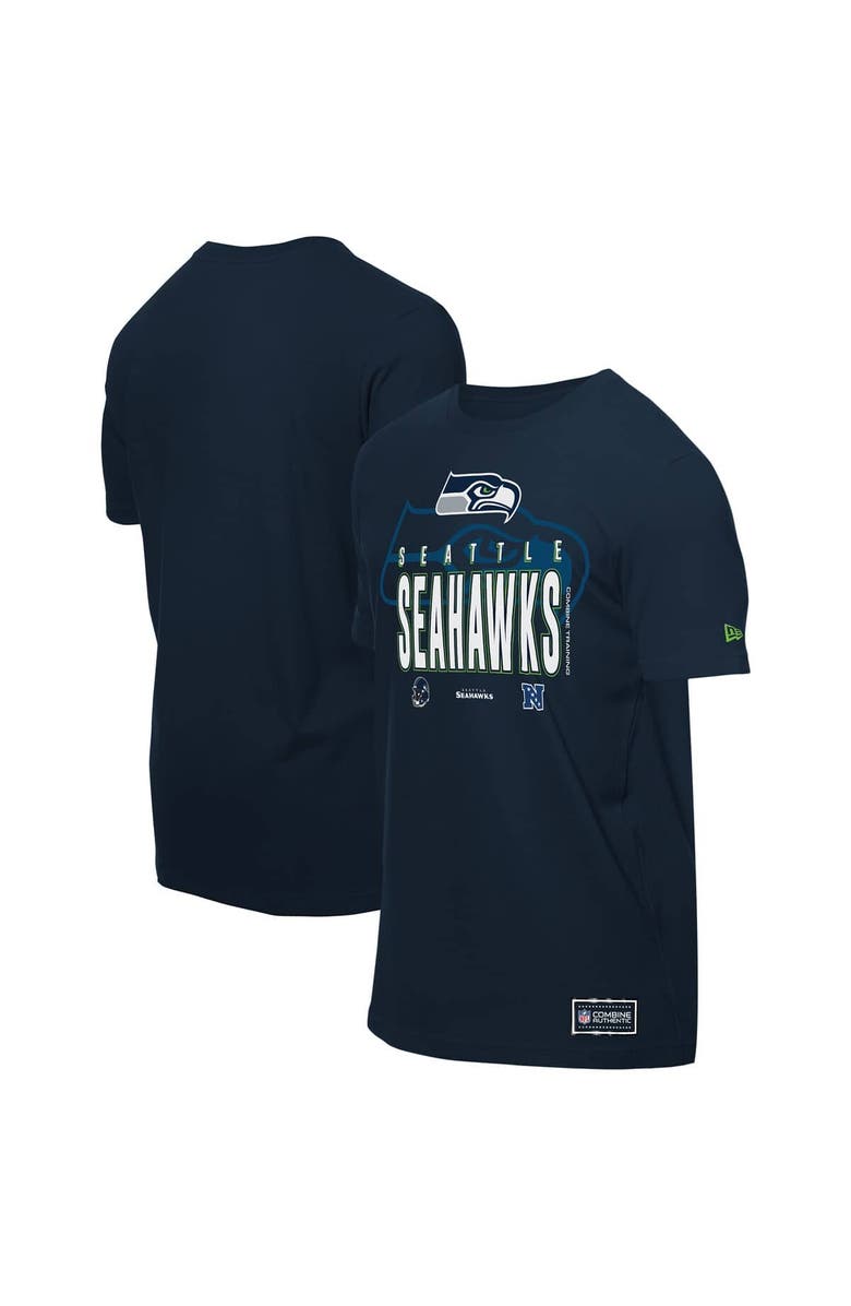 New Era Men's New Era  College Navy Seattle Seahawks 2025 NFL Training Camp T-Shirt, Main, color, College Navy