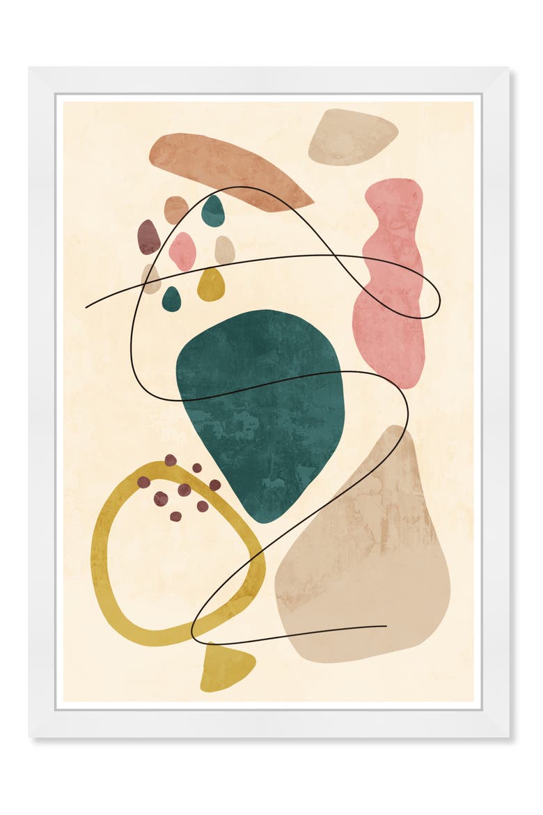 Abstract Playground Canvas Art - 13" X 19" - 13" X 19", Main, color, WHITE