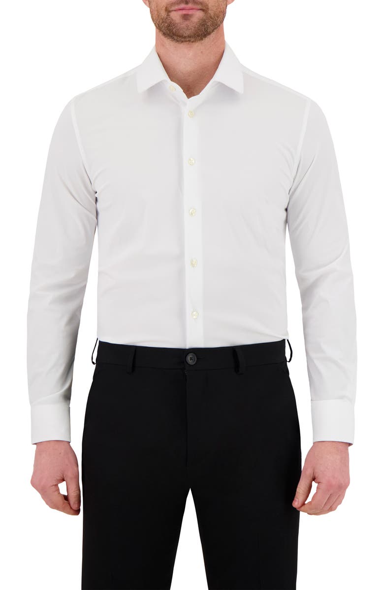 Victor Emmanuel Tech Stretch Dress Shirt, Main, color,