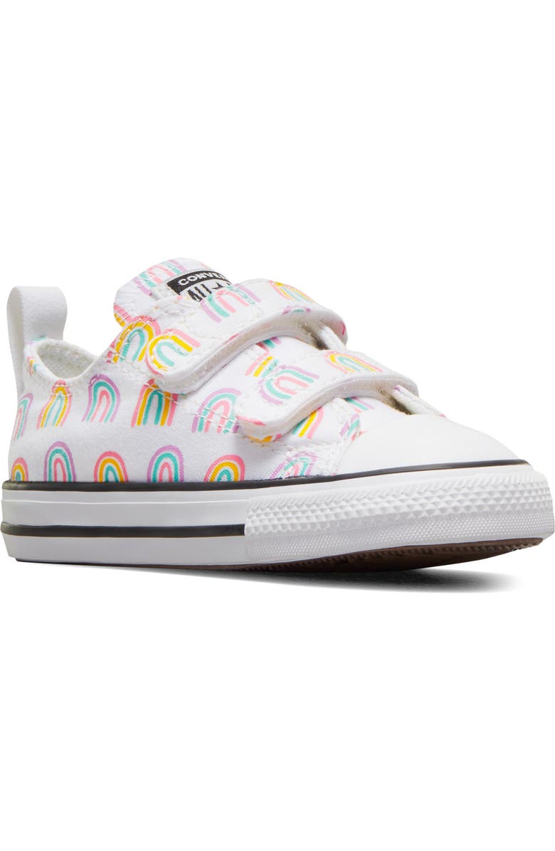 Converse Chuck Taylor<sup>®</sup> All Star<sup>®</sup> 2V Rainbow Print Sneaker, Main, color,