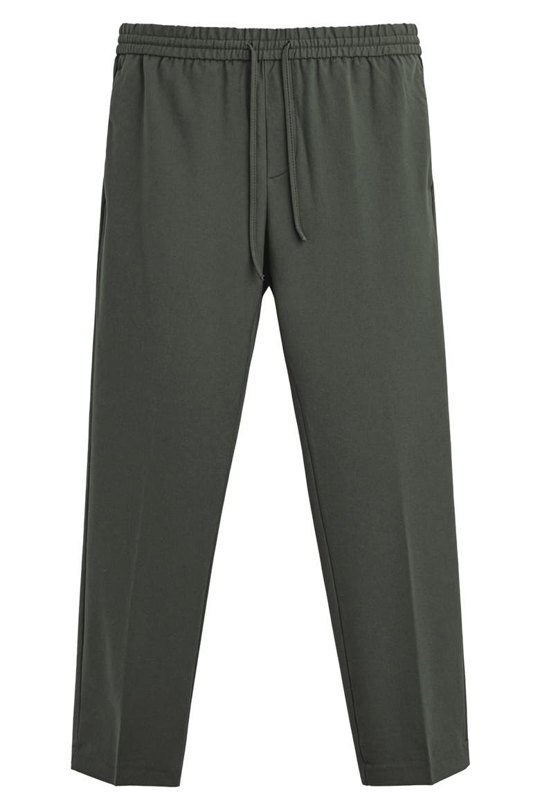 Benji Elastic Waist Pants, Alternate, color, PINE