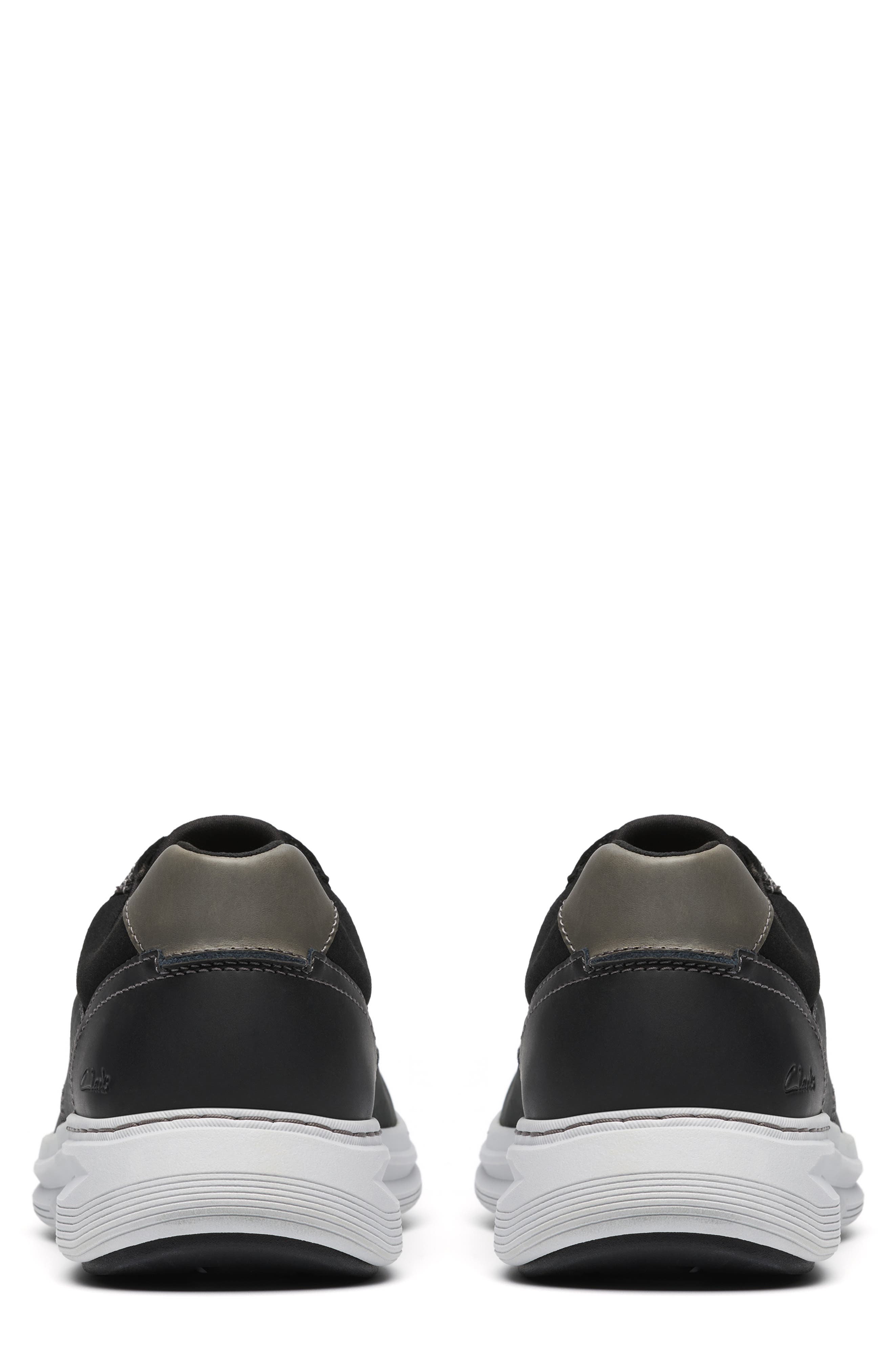Clarks<sup>®</sup> Craftwell Moc Derby, Alternate, color, Black Leather
