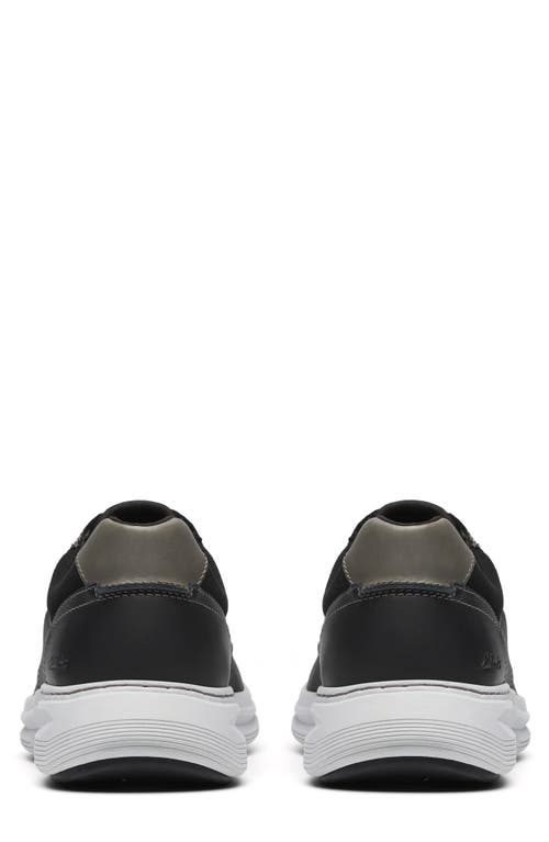 Clarks Men's Craftwell Moc Dress Casual Lace Up Sneakers In Black
