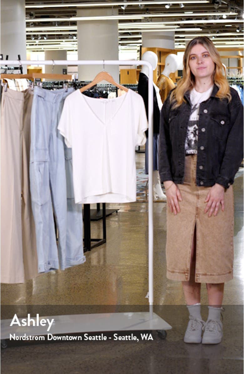 Flutter Sleeve V-Neck Top, sales video thumbnail