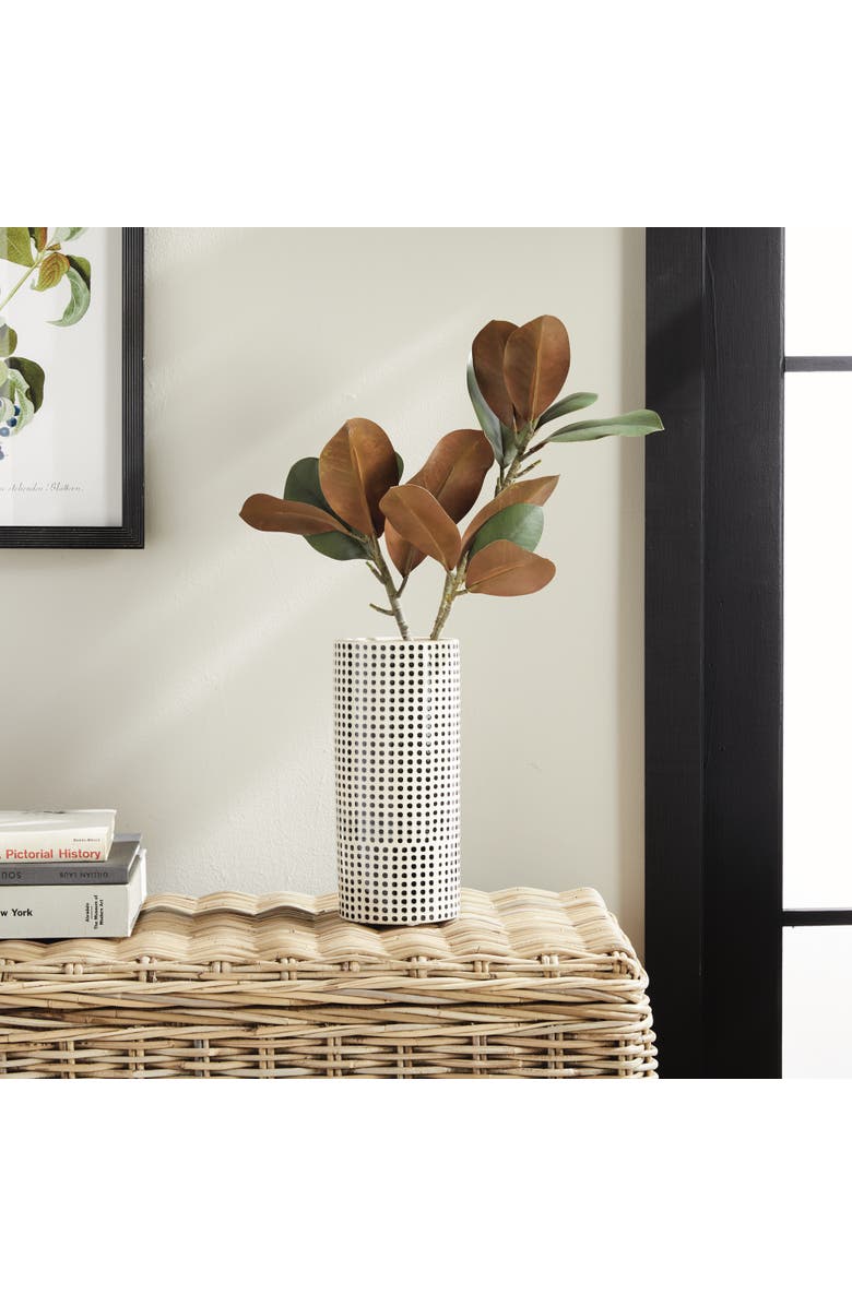 Napa Home & Garden Mina Vase, Alternate, color, Black