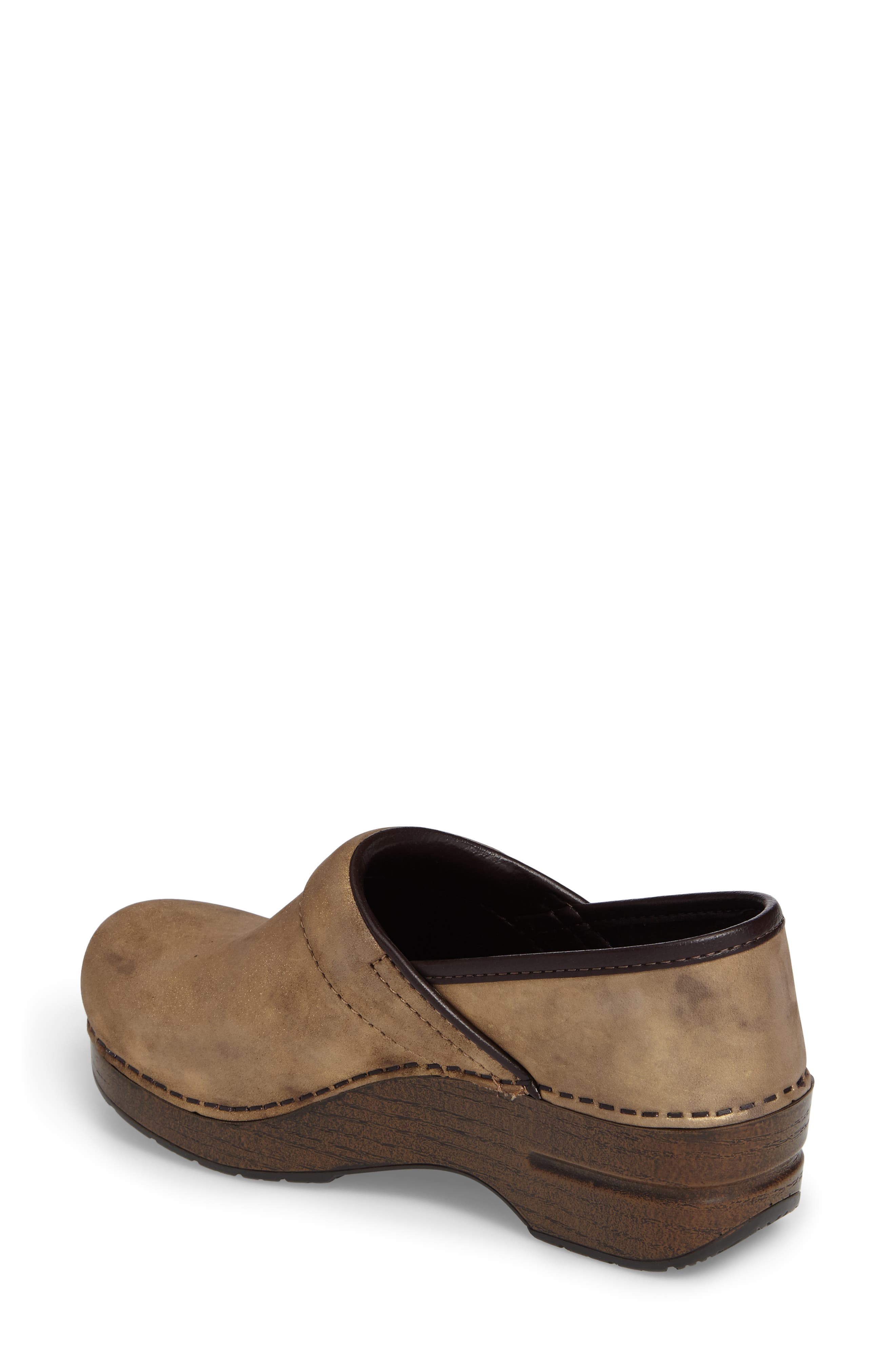 Dansko Distressed Professional Clog, Alternate, color, 