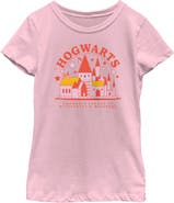 HARRY POTTER Girl's Harry Potter Cute Starry Hogwarts  Graphic T-Shirt