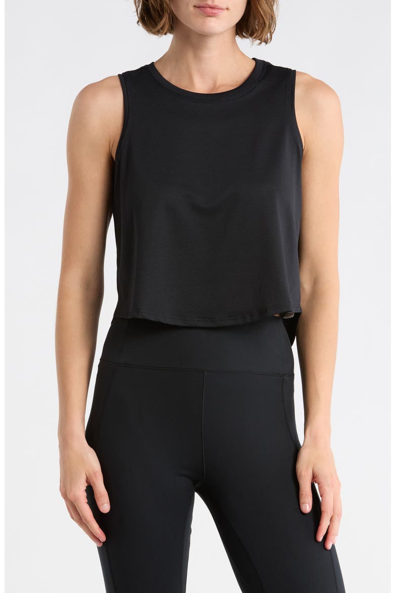 Mabel Crop Tank, Main, color, BLACK