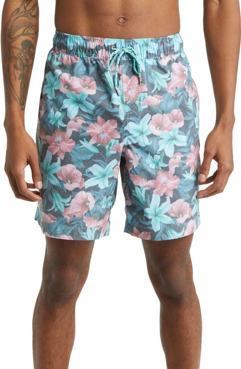 Kian Print Swim Trunks