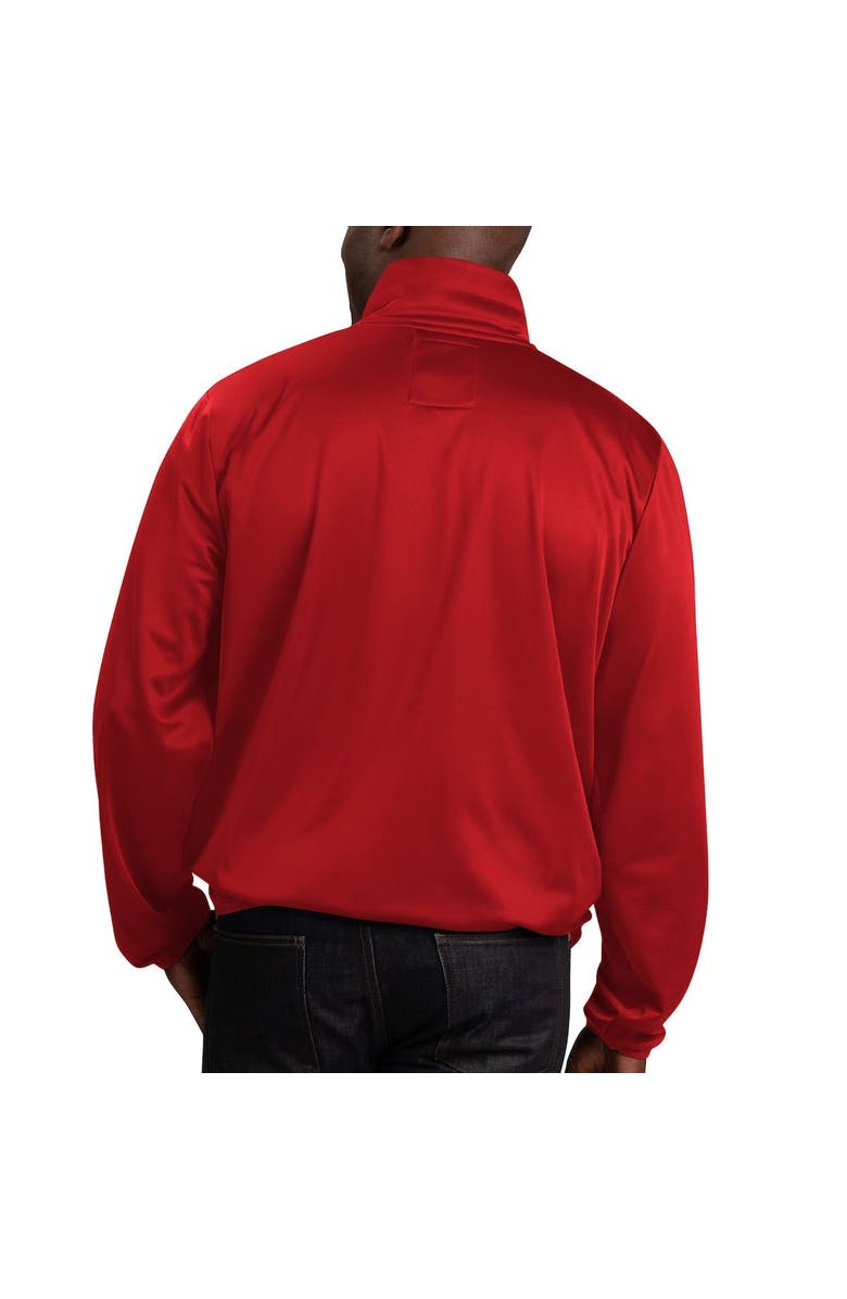 G-III SPORTS BY CARL BANKS Men's G-III Sports by Carl Banks Red Boston Red Sox Off Tackle Full-Zip Track Jacket, Alternate, color,