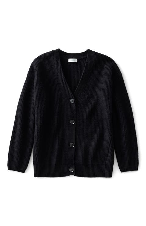 Cashmere Shaker Stitch Cardigan