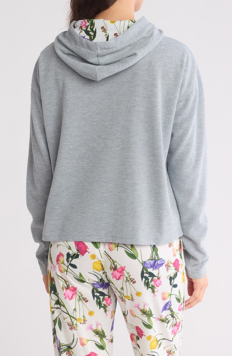 Ted Baker London Flourish Long John Hoodie, Alternate, color, 