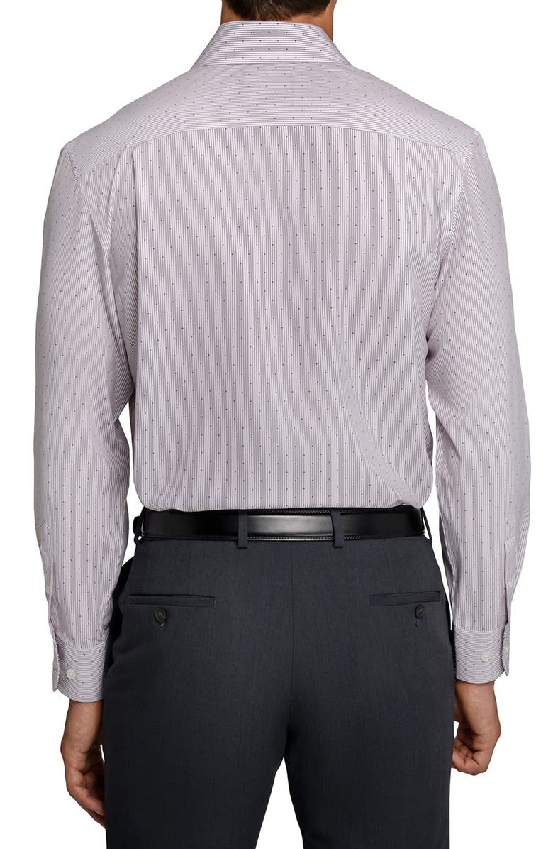 W.R.K Regular Fit Stripe Dot Performance Dress Shirt, Alternate, color, Khaki