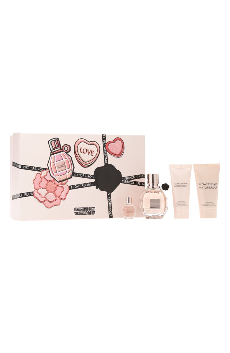 Viktor&Rolf Flowerbomb Eau de Parfum Set $178 Value, Alternate, color, 