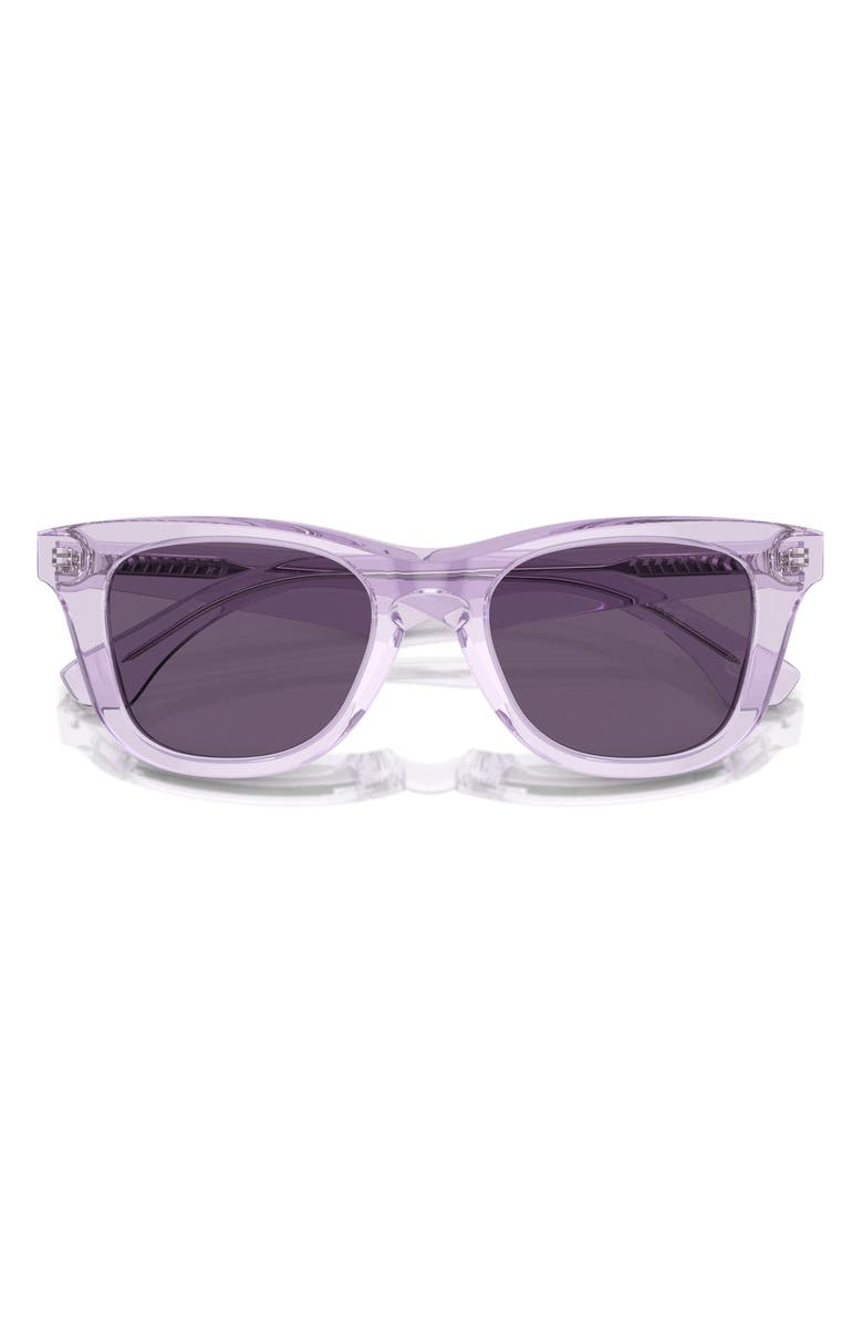 Burberry Kids' 46mm Square Sunglasses, Alternate, color, Lilac / Violet