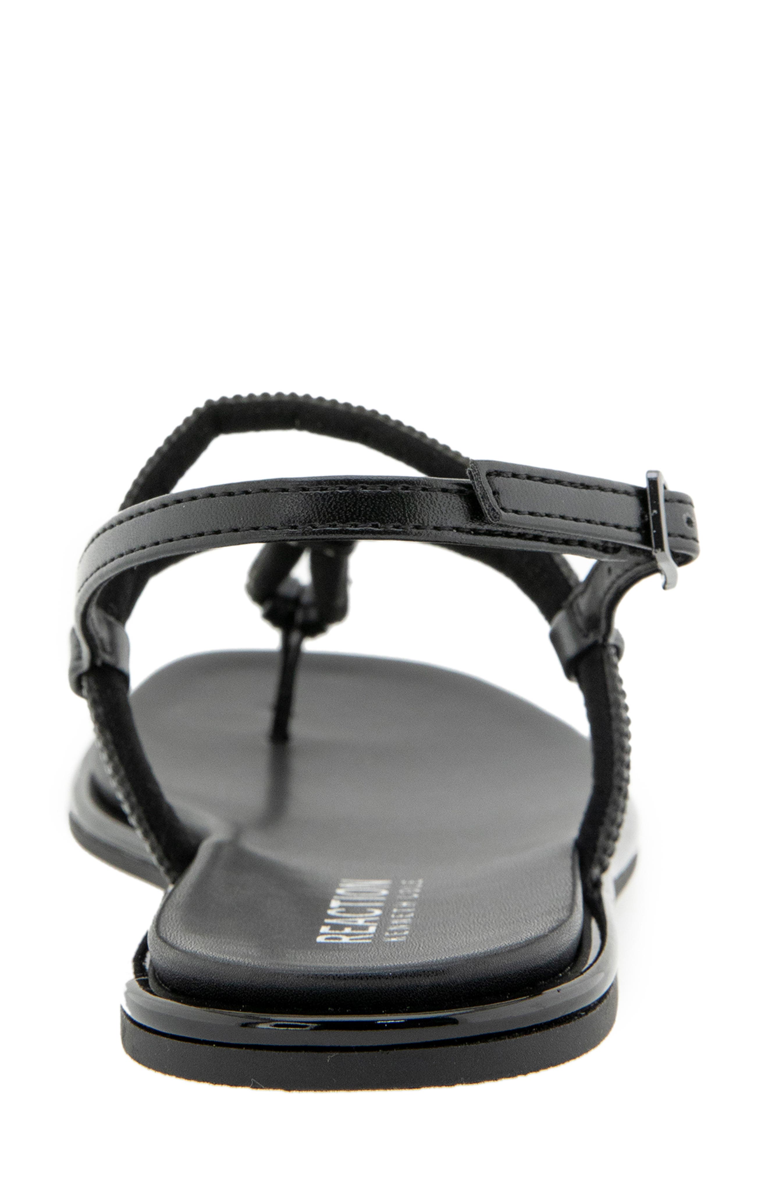 Reaction Kenneth Cole Wali Crystal Sandal, Alternate, color, Black