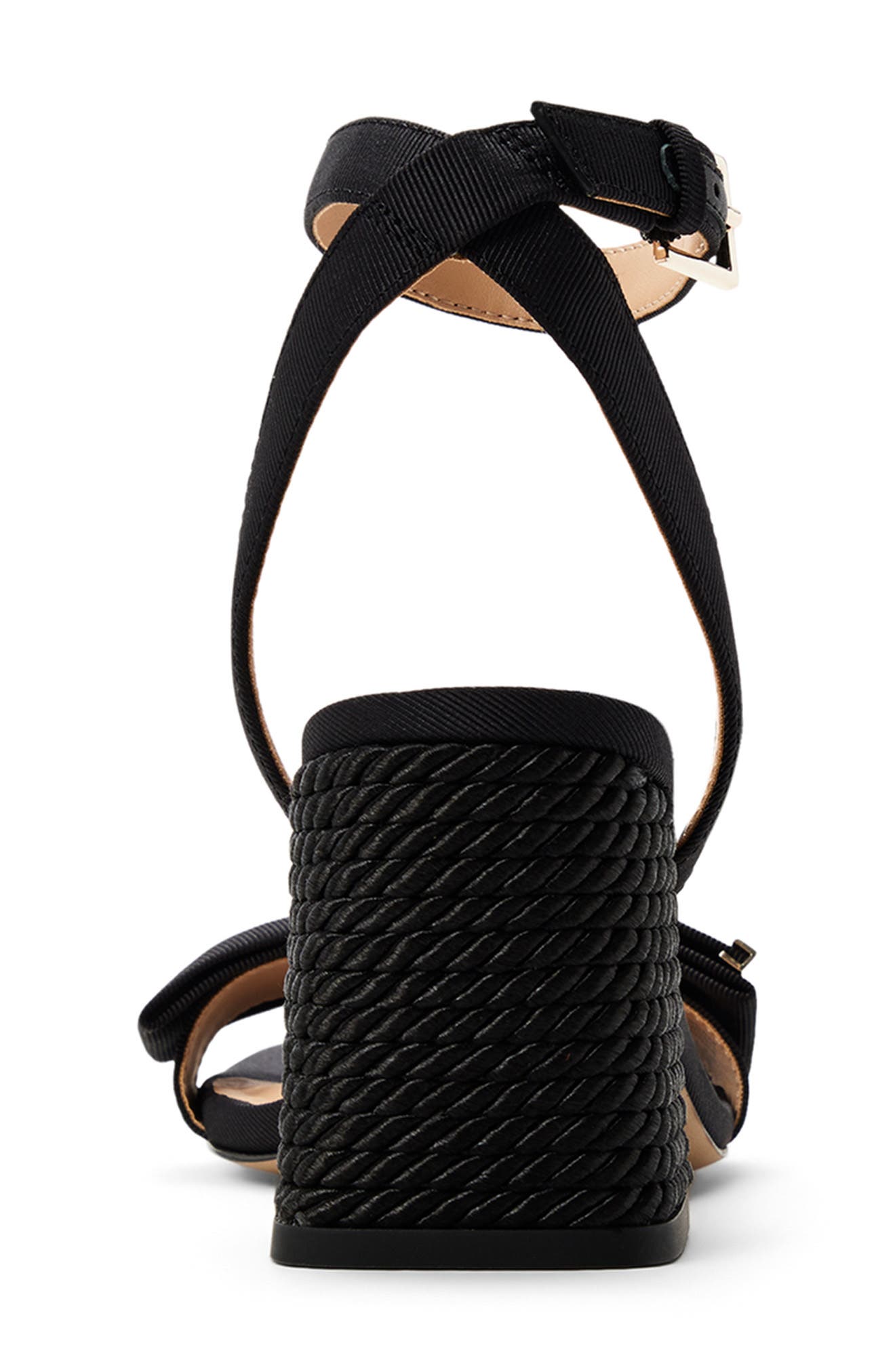 Ted Baker London Giana Block Heel Sandal, Alternate, color, Black