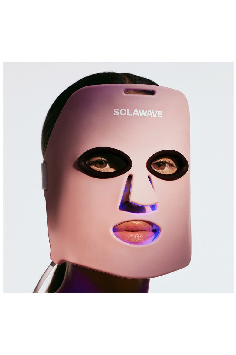 Wrinkle & Acne Clearing Light Therapy Mask, Alternate, color, PINK