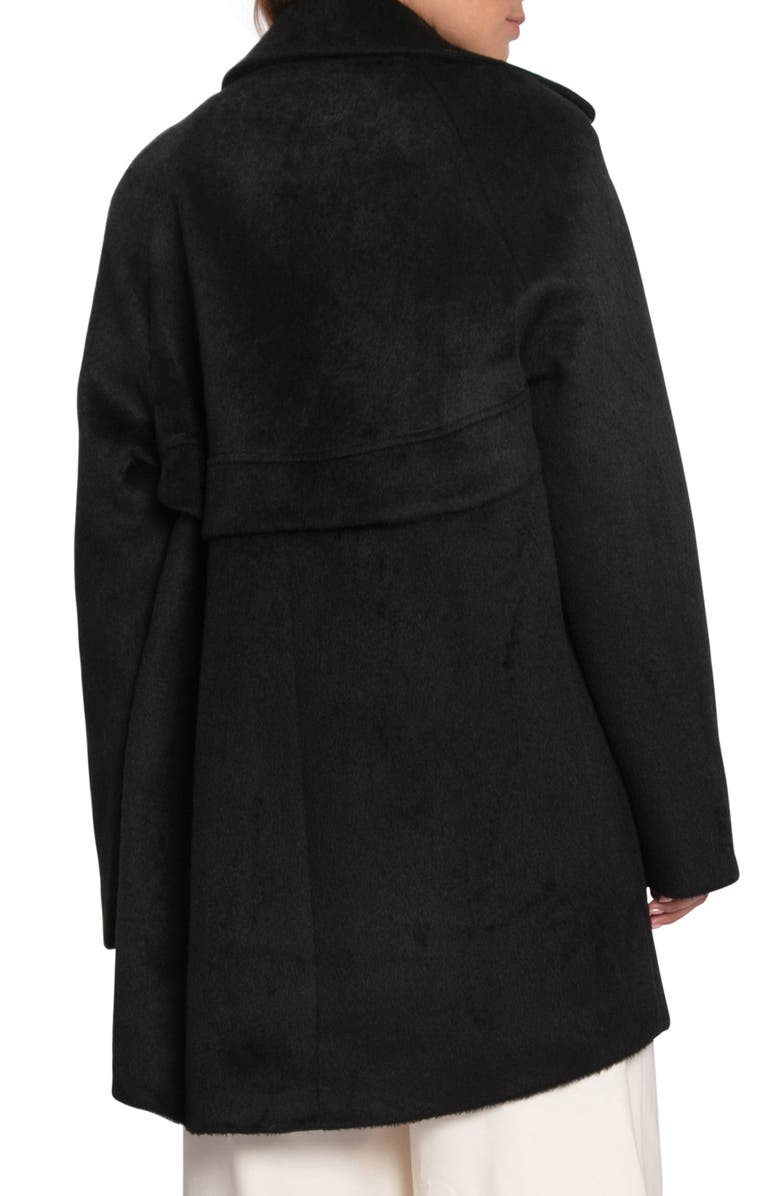 Belle & Bloom Wanna Be Loved Wool Blend Coat, Alternate, color, Black
