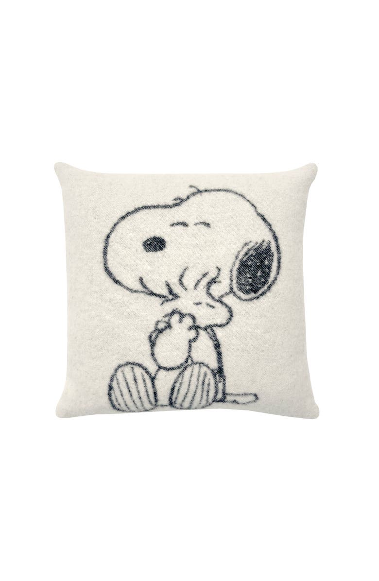 Maison Deux Peanuts Cushion Cover, Main, color, White