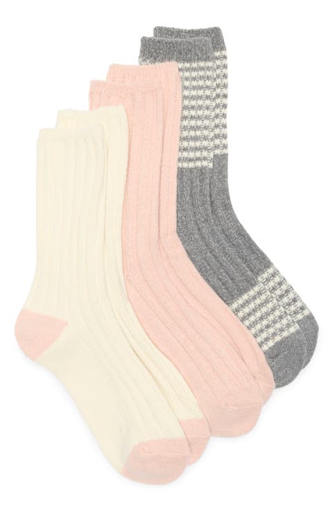 Assorted 3-Pack Crew Socks
