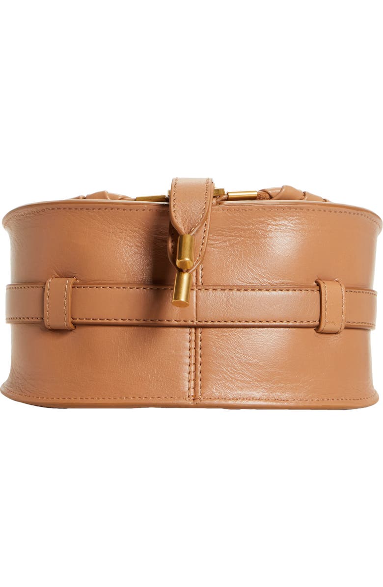 Chloé Marcie Whipstitch Leather Crossbody Bag, Alternate, color,