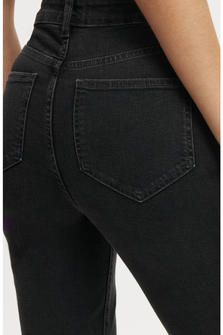Women's High Rise Skinny Jean, Alternate, color, GRAPHITE BLACK RIP