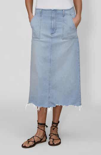 LE JEAN Jocelyn Denim Skirt