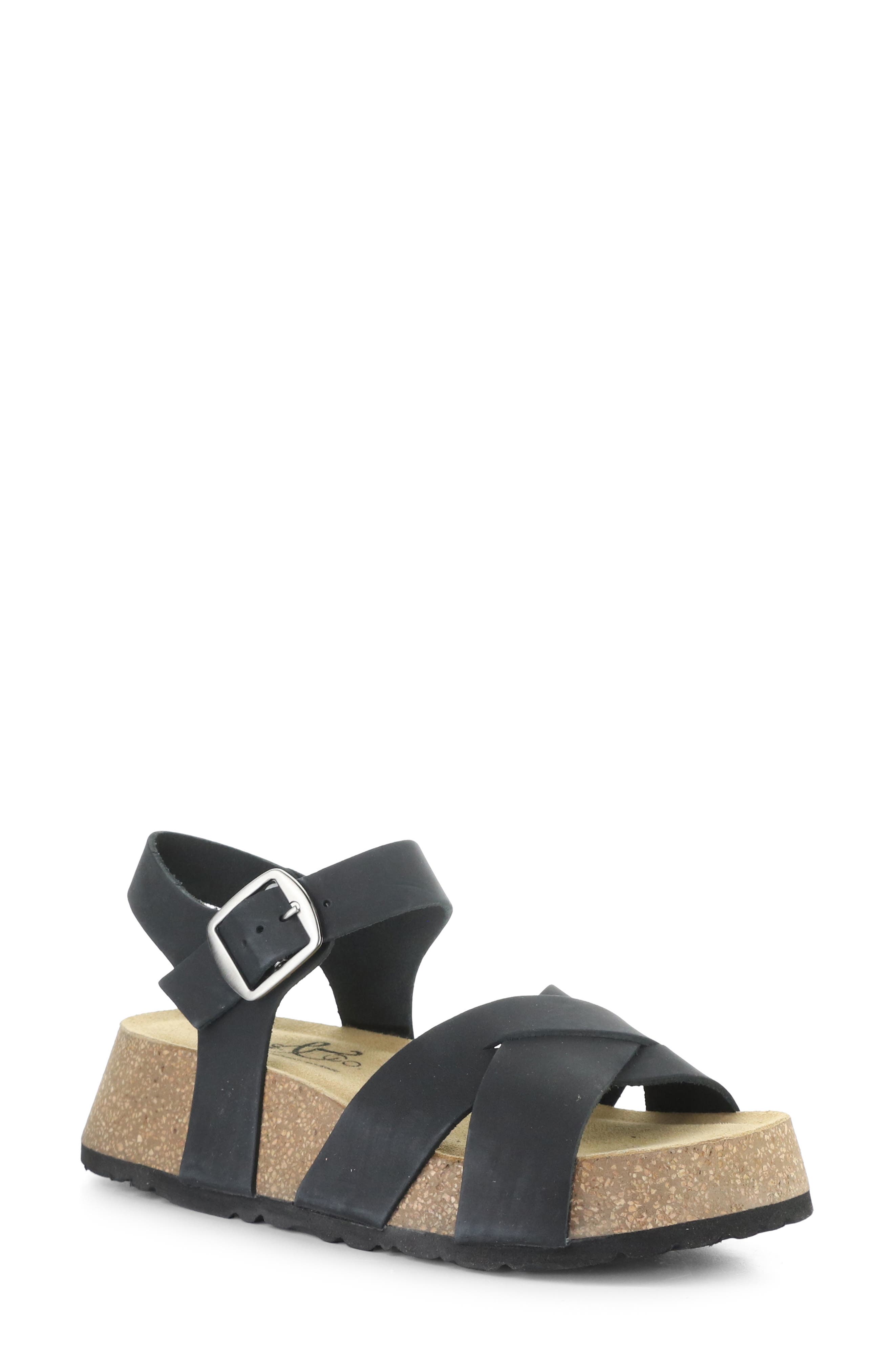 Bos. & Co. Cielo Platform Wedge Sandal, Main, color, 