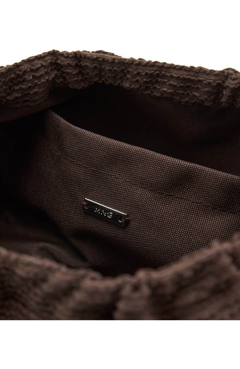 MANGO Textured Cosmetics Bag, Alternate, color,