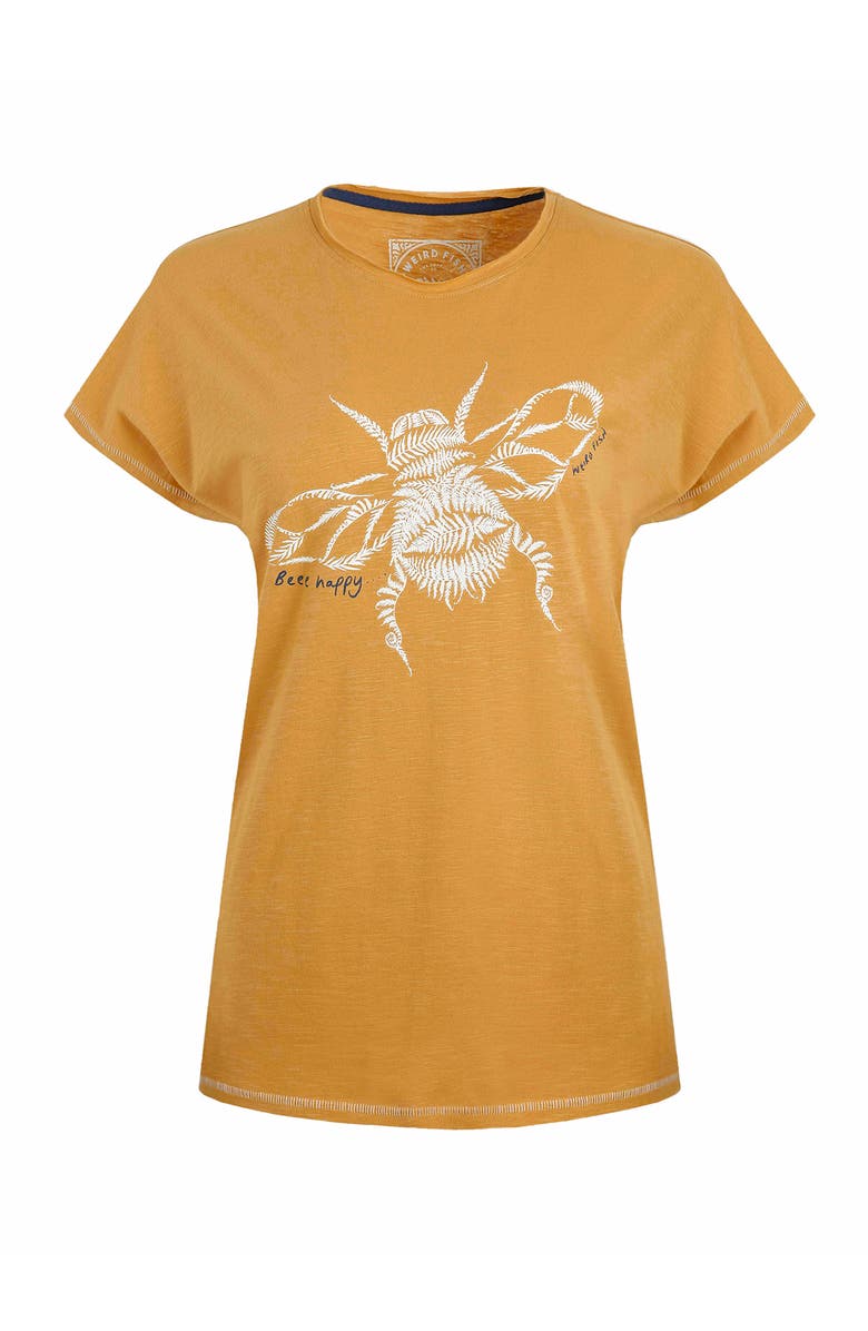 Weird Fish Fern Bee Front Print Graphic T-Shirt, Alternate, color,