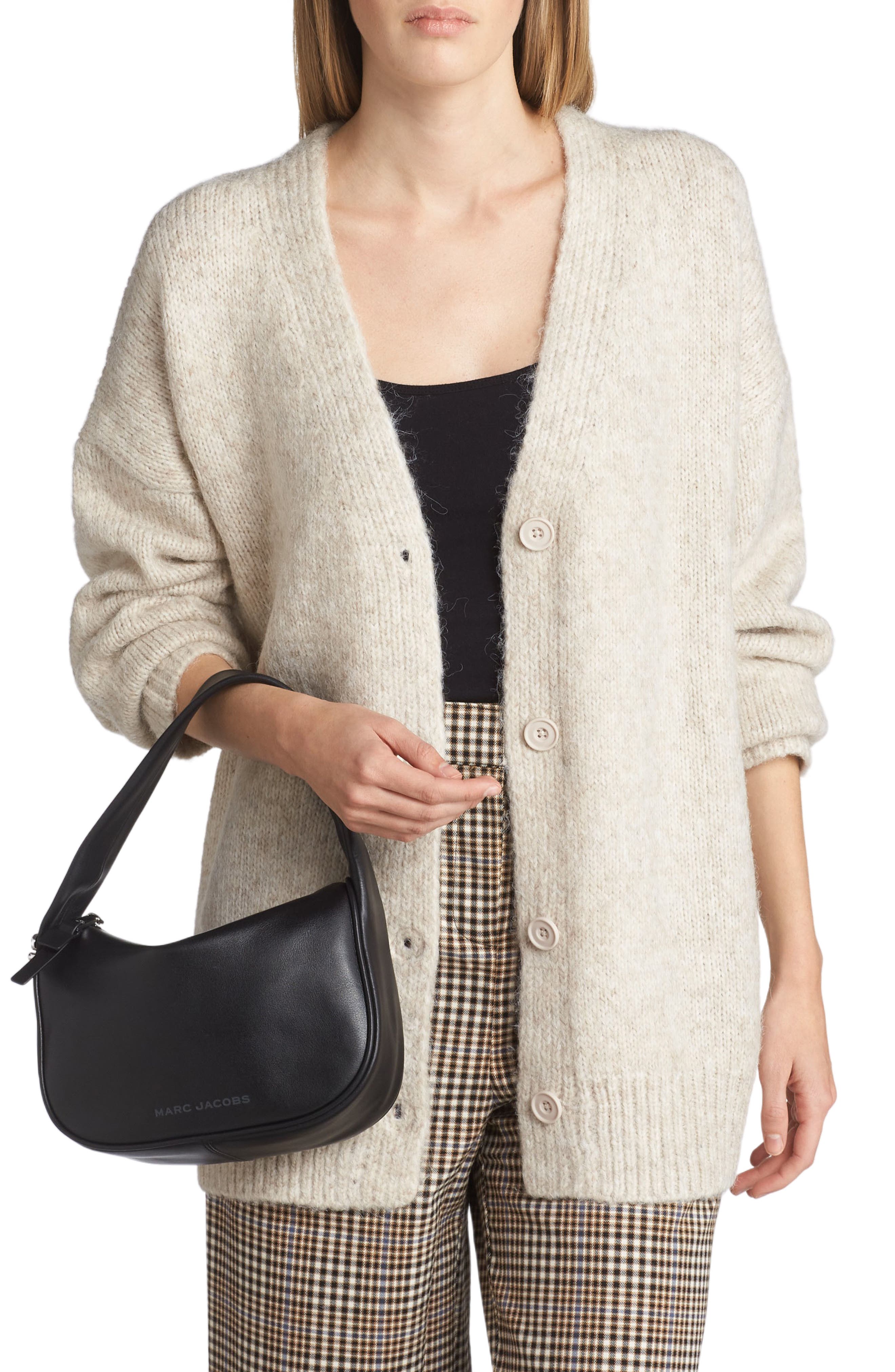 Marc Jacobs The Mini Leather Hobo Bag, Alternate, color, 