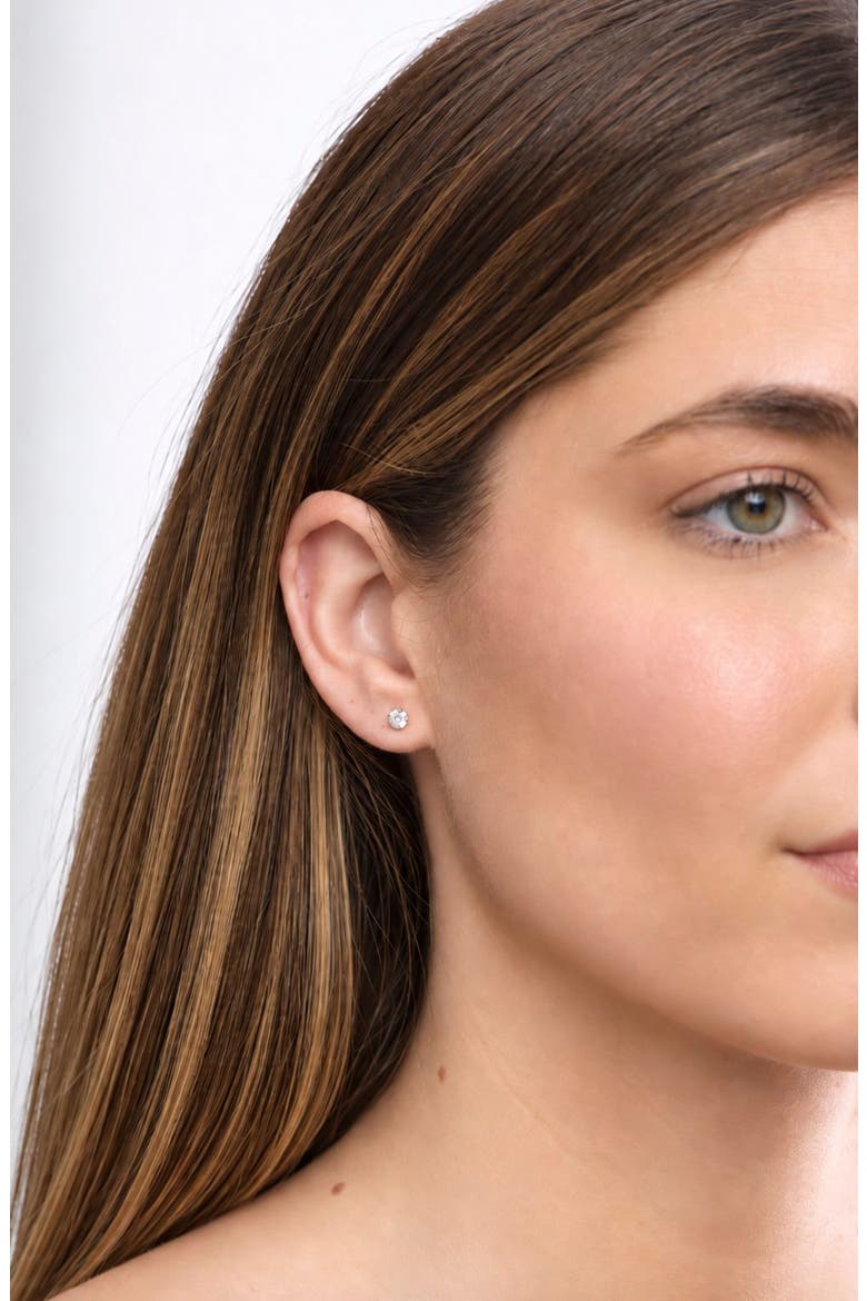 Prong Diamond Stud Earrings - 0.50 ctw. (Nordstrom Exclusive), Alternate, color, 14KY