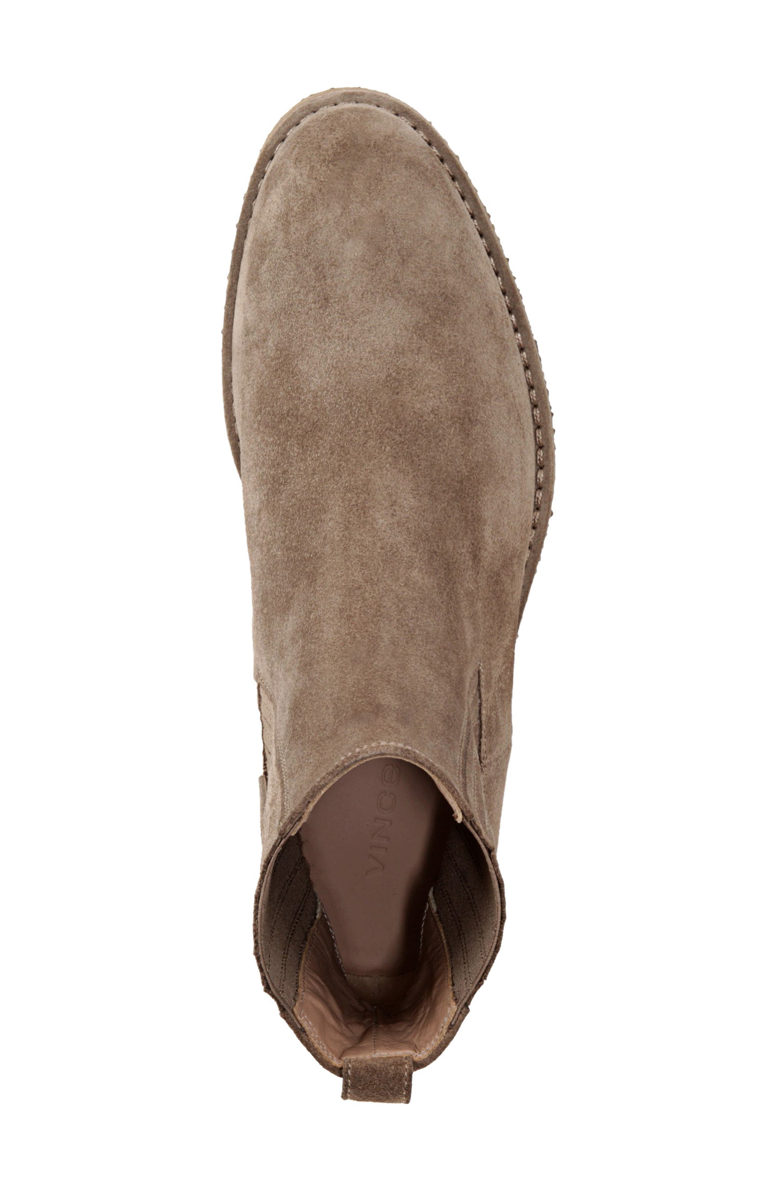 Carmine Chelsea Boot, Alternate, color, FLINT SUEDE