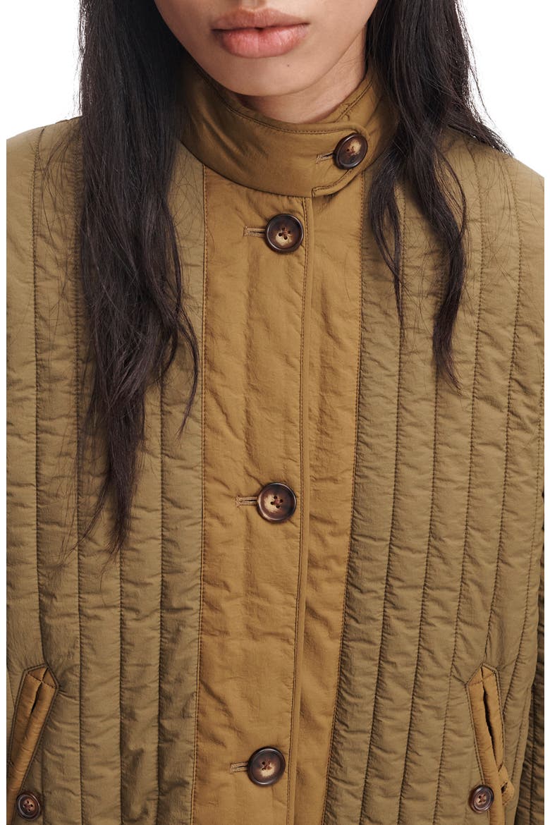 Vito Quilted Liner Jacket, Alternate, color, DARK OLIVE