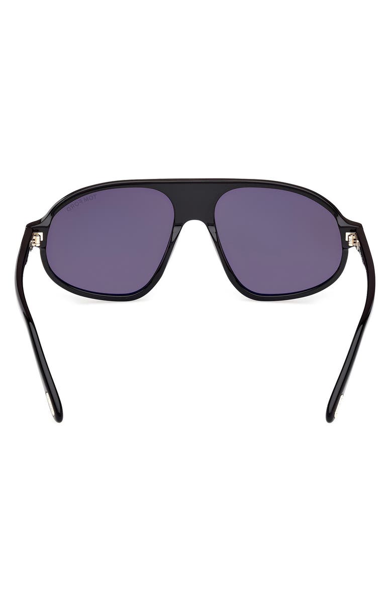 TOM FORD 58mm Pilot Sunglasses, Alternate, color, 