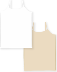 Malibu Sugar Two solid full cami - Big Kid