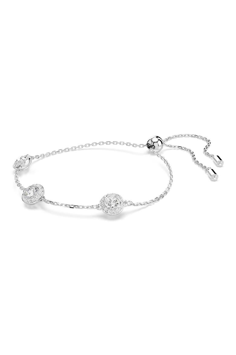 Una Double Sided Bracelet, Alternate, color, WHITE/ SILVER