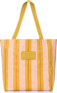 Aloha Collection Market Stripe Reversible Water Resistant Tyvek® Tote