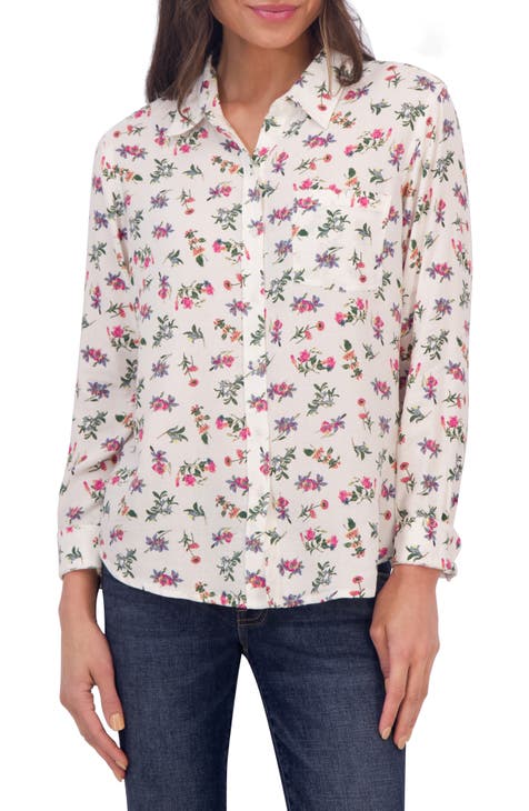 Floral Button-Up Shirt