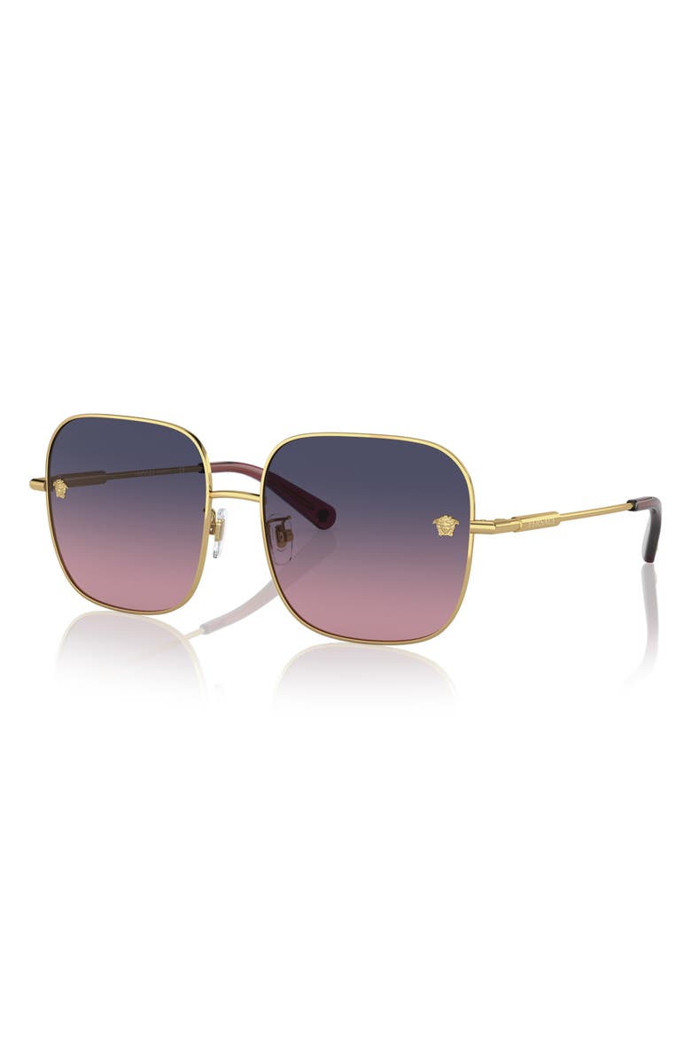 Versace 59mm Gradient Square Sunglasses, Alternate, color, 