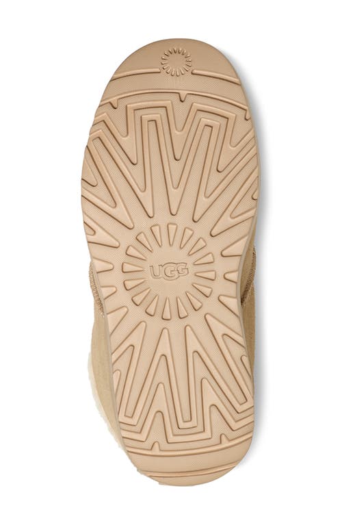 Ugg ® Pumped Faux Fur Trim Slipper Bootie