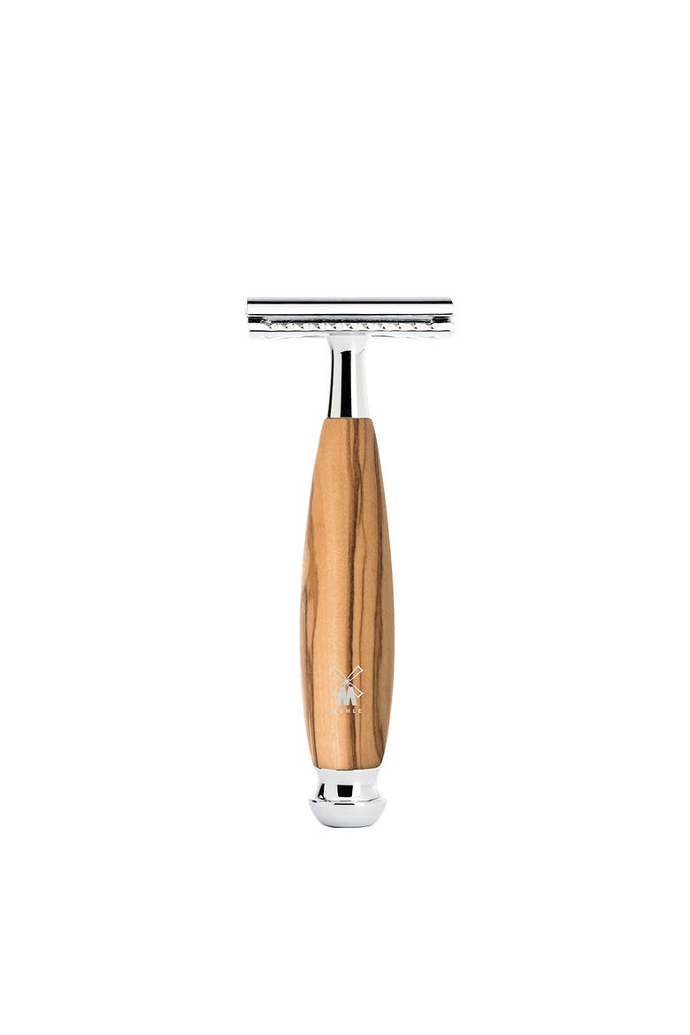 VIVO Safety Razor, Olive Wood, Main, color, Olive Wood