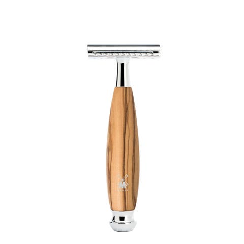 VIVO Safety Razor, Olive Wood