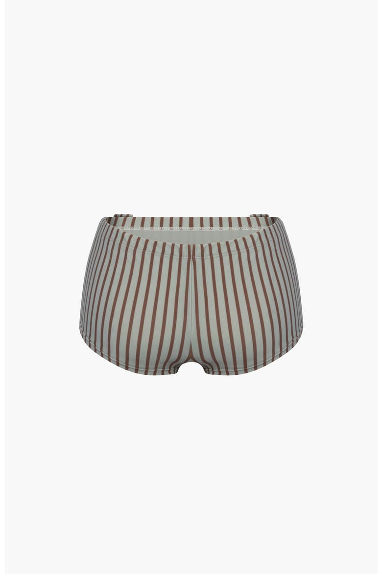 Mini Swim Short, Alternate, color, Blue and Red Stripe
