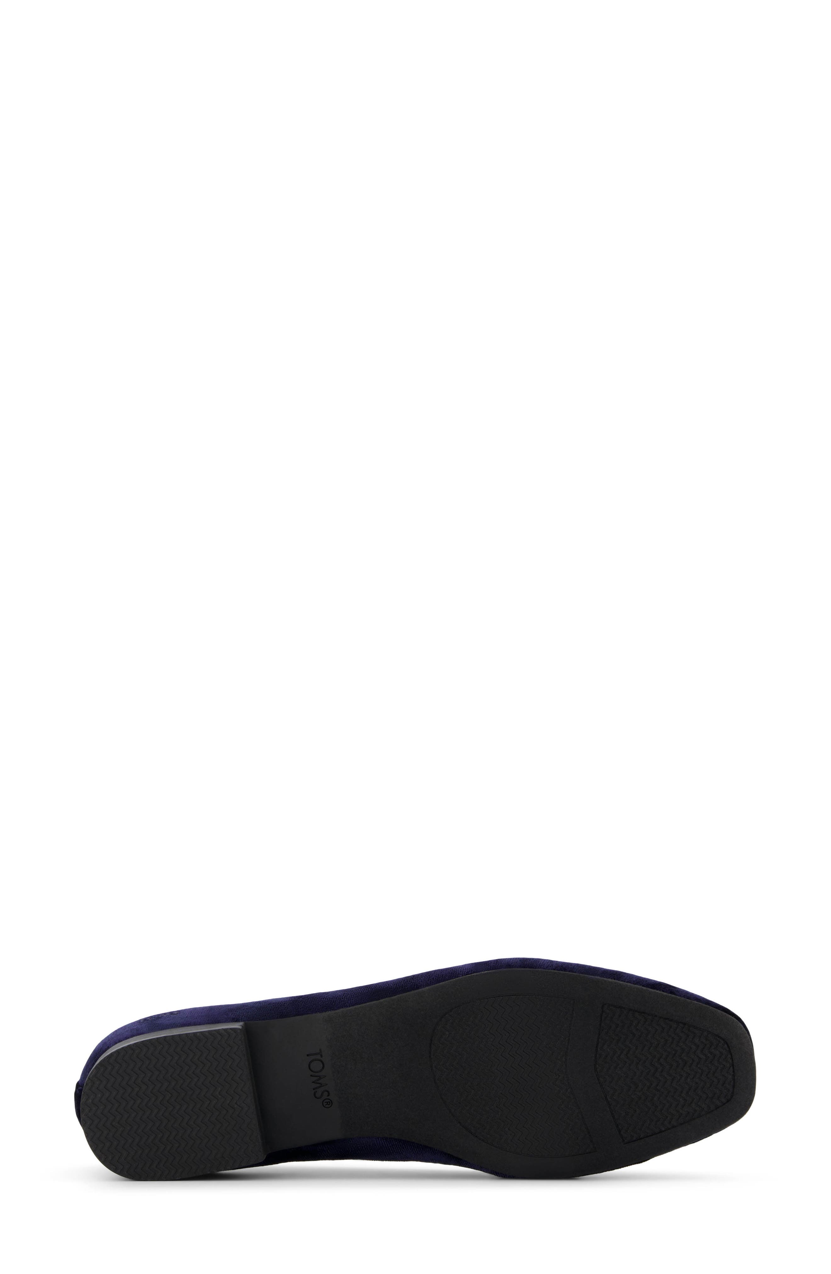 TOMS Briella Ballet Flat, Alternate, color, Navy