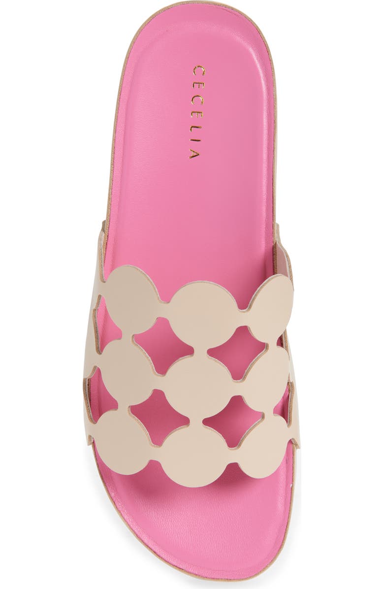 Cecelia New York Emily Slide Sandal, Alternate, color, Tea