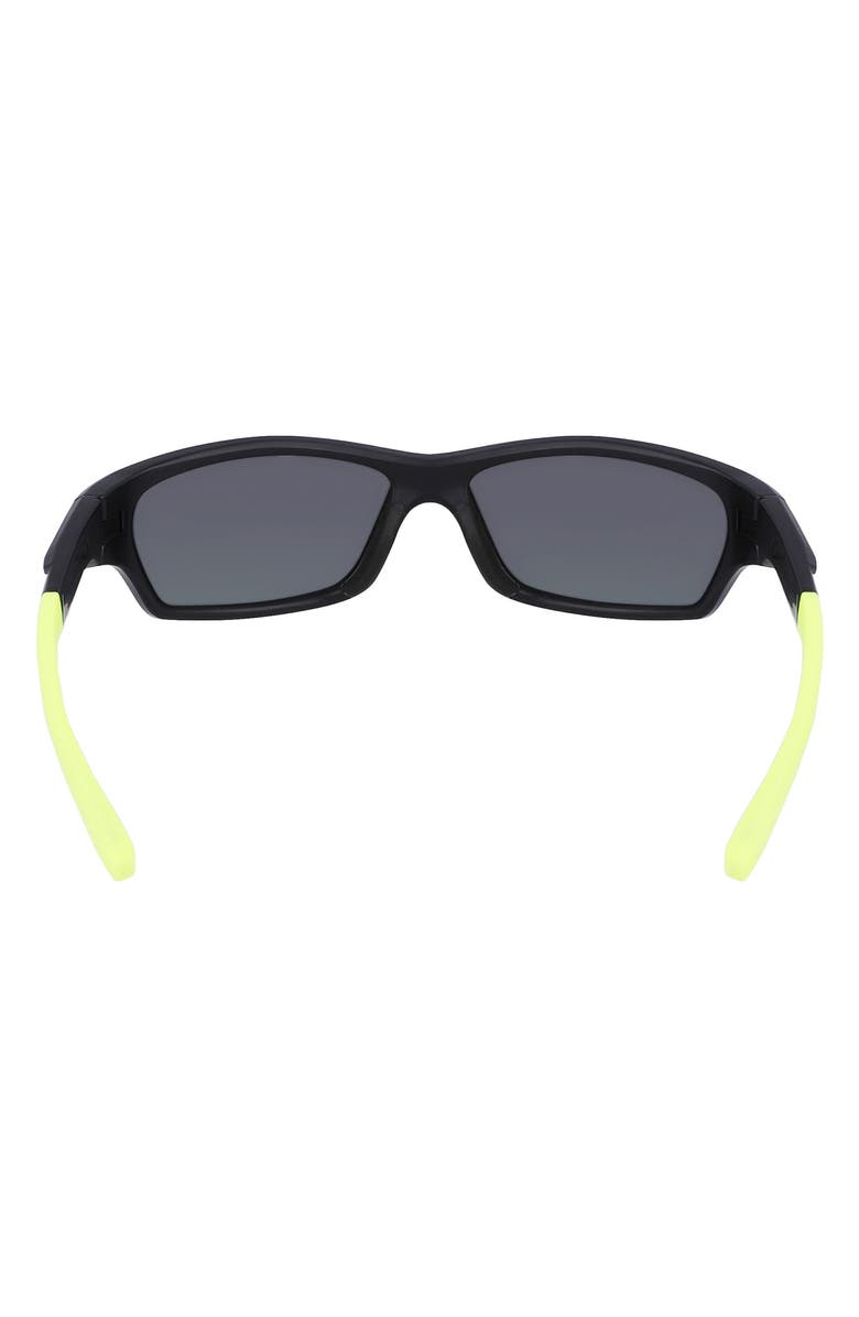 Nike Kids' Jolt 57mm Mirrored Modified Rectangular Sunglasses, Alternate, color,