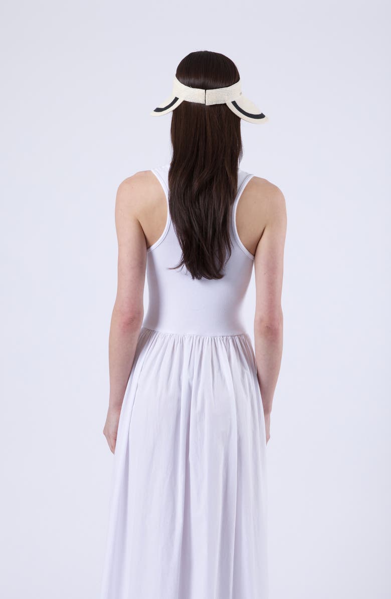 Eugenia Kim Mirabel Packable Visor, Alternate, color, Natural